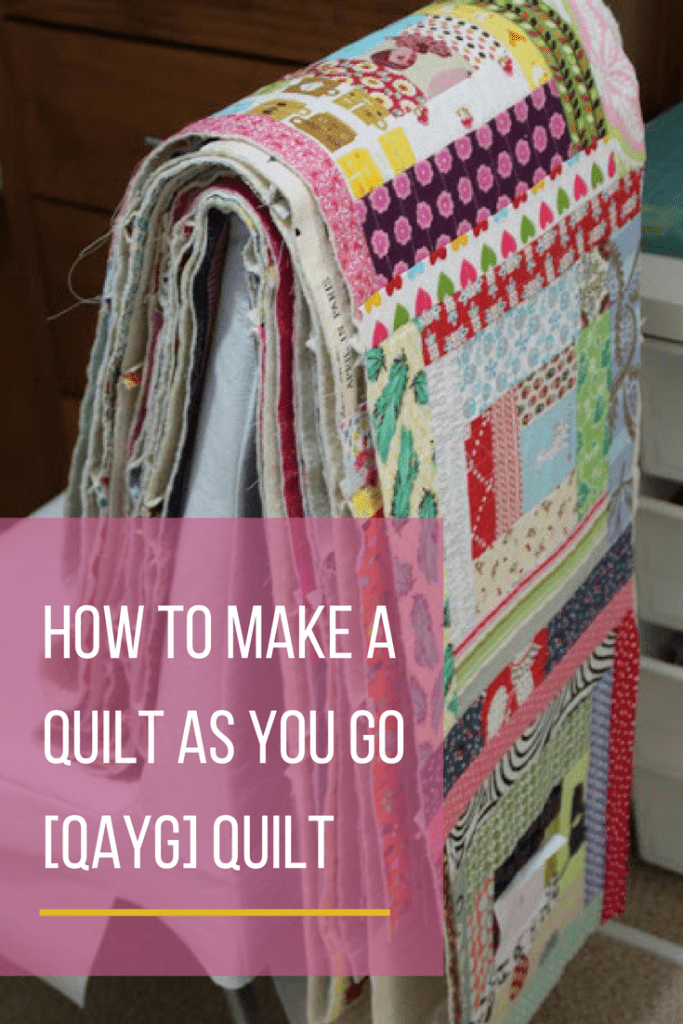 How to make a Quilt As You Go Tutorial from start to finish