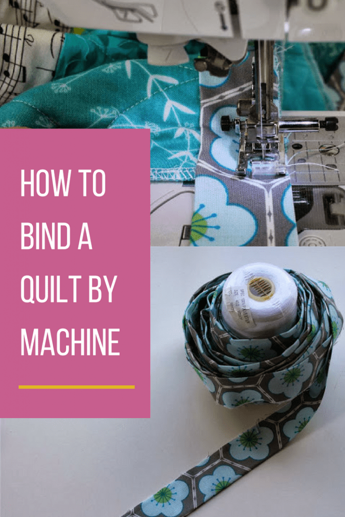 How to bind a quilt by machine. Quilt binding. 